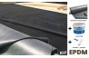 Kit membrane EPDM 305 x 350cm pour toits plats - Ep 1.14mm