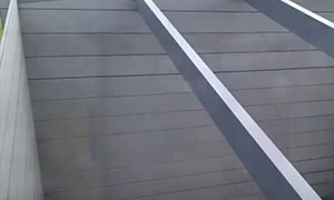 Poutre de toit abri composite en aluminium
